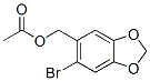 (6-bromobenzo[1,3]dioxol-5-yl)methyl acetate