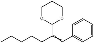 2-(1-phenylhept-1-en-2-yl)-1,3-dioxane