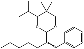 5,5-dimethyl-2-(1-phenylhept-1-en-2-yl)-4-propan-2-yl-1,3-dioxane