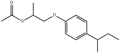 1-(4-butan-2-ylphenoxy)propan-2-yl acetate