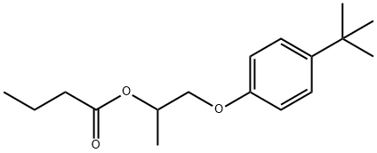 1-(4-tert-butylphenoxy)propan-2-yl butanoate
