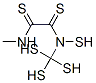 N-methyl-1-(methylthiocarbamoyldisulfanyldisulfanyl)methanethioamide