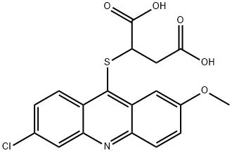 2-(6-chloro-2-methoxy-acridin-9-yl)sulfanylbutanedioic acid