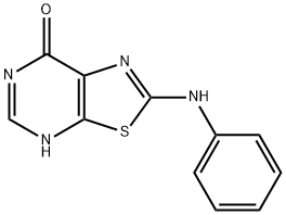 2-Anilino[1,3]thiazolo[5,4-d]pyrimidin-7-ol