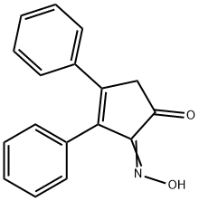 (2E)-2-hydroxyimino-3,4-diphenyl-cyclopent-3-en-1-one