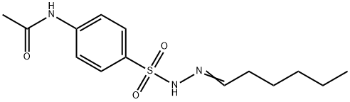 N-[4-[(hexylideneamino)sulfamoyl]phenyl]acetamide