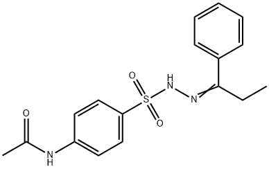 N-[4-[(1-phenylpropylideneamino)sulfamoyl]phenyl]acetamide