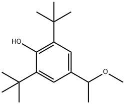 4-(1-methoxyethyl)-2,6-ditert-butyl-phenol