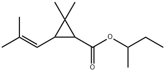 butan-2-yl 2,2-dimethyl-3-(2-methylprop-1-enyl)cyclopropane-1-carboxyl ate