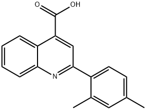 2-(2,4-二甲基-苯基)-喹啉-4-羧酸