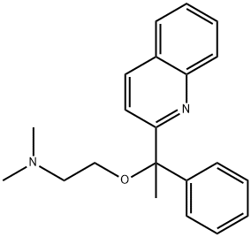 N,N-dimethyl-2-(1-phenyl-1-quinolin-2-yl-ethoxy)ethanamine