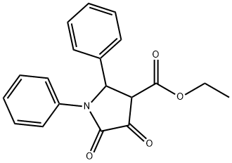 ethyl 4,5-dioxo-1,2-diphenyl-pyrrolidine-3-carboxylate