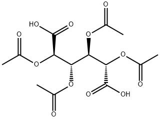 2,3,4,5-tetraacetyloxyhexanedioic acid