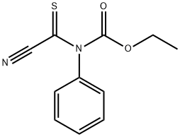 Carbamic  acid,  (cyanothioxomethyl)phenyl-,  ethyl  ester  (9CI)