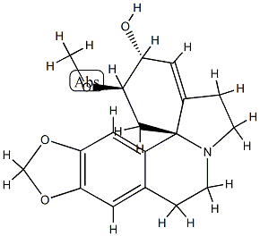 1,6-Didehydro-3β-methoxy-15,16-[methylenebis(oxy)]erythrinan-2α-ol
