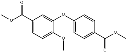 Benzoic acid, 4-methoxy-3-(4-methoxycarbonylphenoxy)-, methyl ester