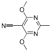 5-Pyrimidinecarbonitrile, 4,6-dimethoxy-2-methyl- (7CI,8CI,9CI)