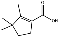 1-Cyclopentene-1-carboxylic acid, 2,3,3-trimethyl- (8CI,9CI)
