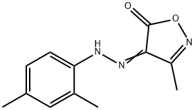 3-Methyl-4-[2-(2,4-dimethylphenyl)hydrazono]isoxazole-5(4H)-one