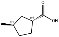 Cyclopentanecarboxylic acid, 3-methyl-, (1R,3R)-rel- (9CI)