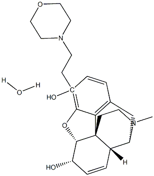 3-(2-Morpholinoethyl)morphine monohydrate