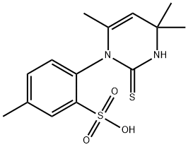 1-(2-Sulfo-4-methylphenyl)-2-thio-4,4,6-trimethyl dihydropyrimidine