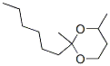 2-Hexyl-2,4-dimethyl-1,3-dioxane