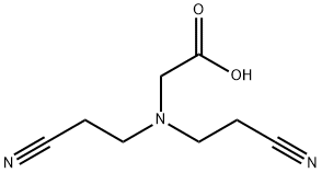 2-[Bis(2-cyanoethyl)amino]acetic acid