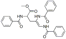 Methyl (4Z)-2,4,5-tris(benzoylamino)-4-pentenoate