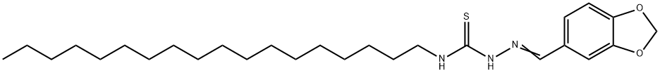 1-(benzo[1,3]dioxol-5-ylmethylideneamino)-3-octadecyl-thiourea