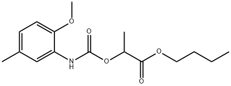butyl 2-[(2-methoxy-5-methyl-phenyl)carbamoyloxy]propanoate