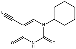 1-环己基-1,2,3,4-四氢-2,4-二氧代嘧啶-5-甲腈