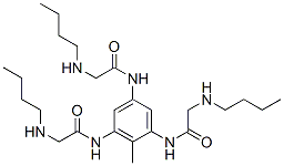 N-[3,5-bis[(2-butylaminoacetyl)amino]-2-methyl-phenyl]-2-butylamino-ac etamide