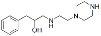 1-phenyl-3-(2-piperazin-1-ylethylamino)propan-2-ol