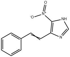 1H-IMIDAZOLE, 4-NITRO-5-[(E)-2-PHENYLETHENYL]-