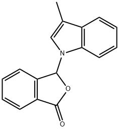 3-(3-methylindol-1-yl)-3H-isobenzofuran-1-one