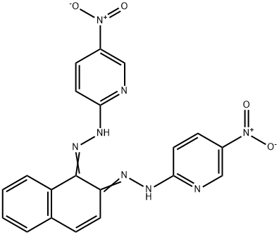 1-(5-nitropyridin-2-yl)-2-[1-(5-nitropyridin-2-yl)diazenylnaphthalen-2 -yl]hydrazine