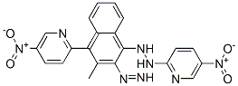 2-[3-methyl-4-(5-nitropyridin-2-yl)diazenyl-naphthalen-1-yl]-1-(5-nitr opyridin-2-yl)hydrazine
