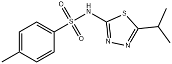 N-[5-isopropyl-1,3,4-thiadiazol-2-yl]-p-toluenesulphonamide