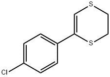 2-(4-chlorophenyl)-5,6-dihydro-1,4-dithiine