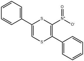 3-nitro-2,5-diphenyl-1,4-dithiine