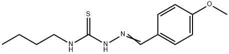 3-butyl-1-[(4-methoxyphenyl)methylideneamino]thiourea
