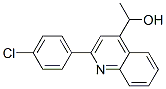 1-[2-(4-chlorophenyl)quinolin-4-yl]ethanol
