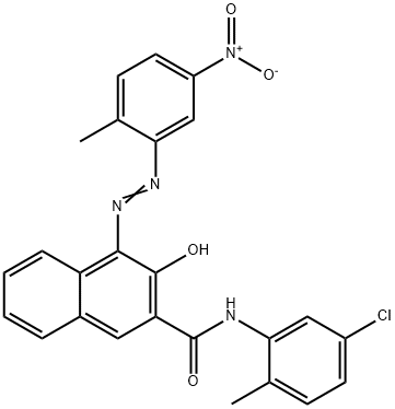 N-(5-Chloro-2-methylphenyl)-3-hydroxy-4-[(2-methyl-5-nitrophenyl)azo]-2-naphthalenecarboxamide