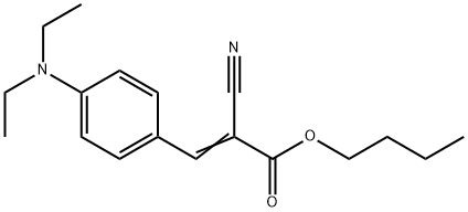 3-[4-(Diethylamino)phenyl]-2-cyanopropenoic acid butyl ester