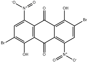 2,6-Dibromo-1,5-dihydroxy-4,8-dinitro-9,10-anthraquinone