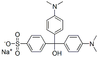 4-[Bis[4-(dimethylamino)phenyl]hydroxymethyl]benzenesulfonic acid sodium salt