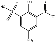 5-amino-2-hydroxy-3-nitrobenzenesulphonic acid