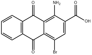 2-ANTHRACENECARBOXYLIC ACID, 1-AMINO-4-BROMO-9,10-DIHYDRO-9,10-DIOXO-
