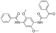 N-(4-benzamido-2,5-dimethoxyphenyl)-3-oxo-3-phenylpropionamide